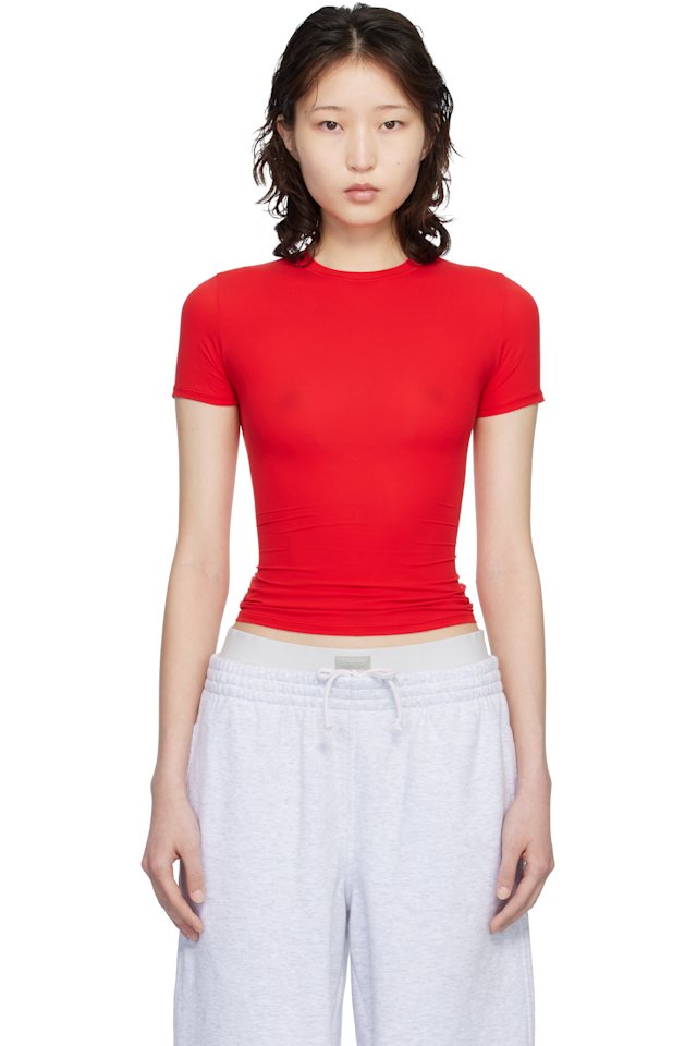 SKIMS — Red Fits Everybody T-shirt