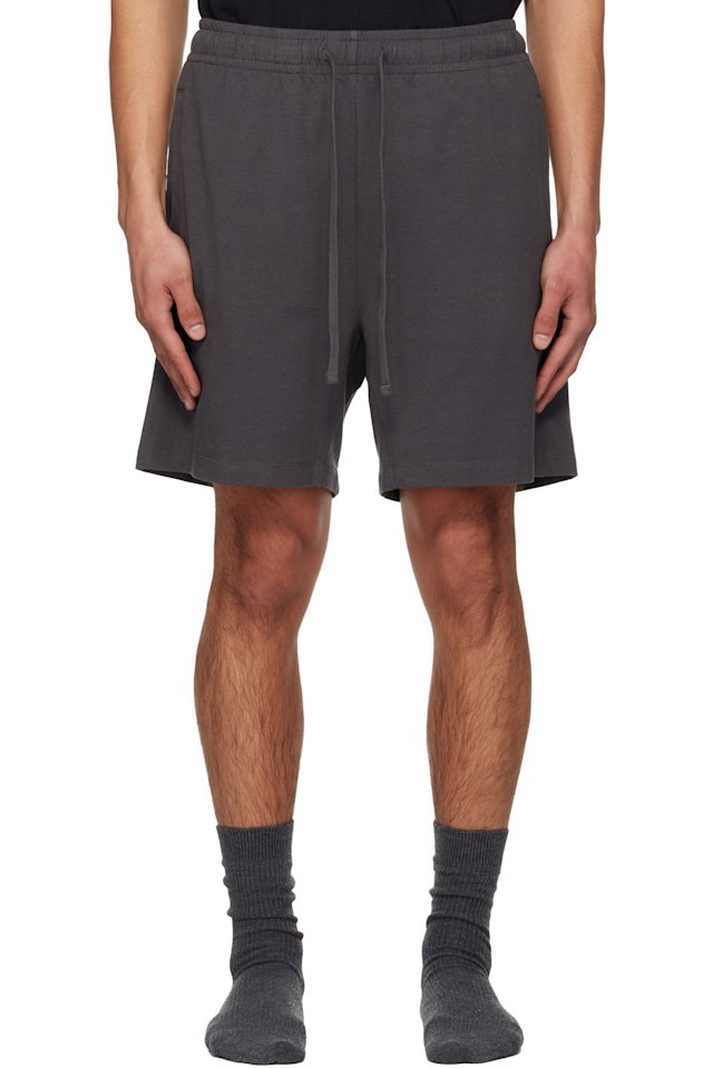 SKIMS — Gray Jersey Lounge Relaxed Shorts