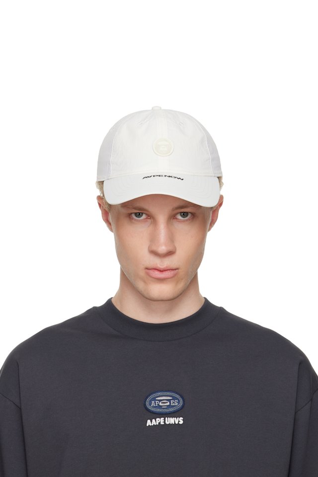 AAPE by A Bathing Ape — Off-White AAPENOW Moonface Cap