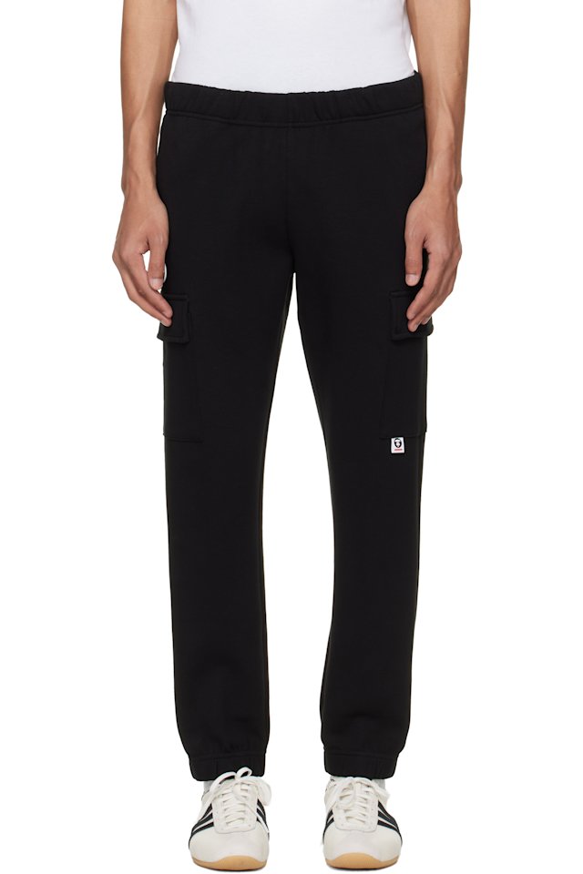 AAPE by A Bathing Ape — Black AAPE NOW Sweatpants