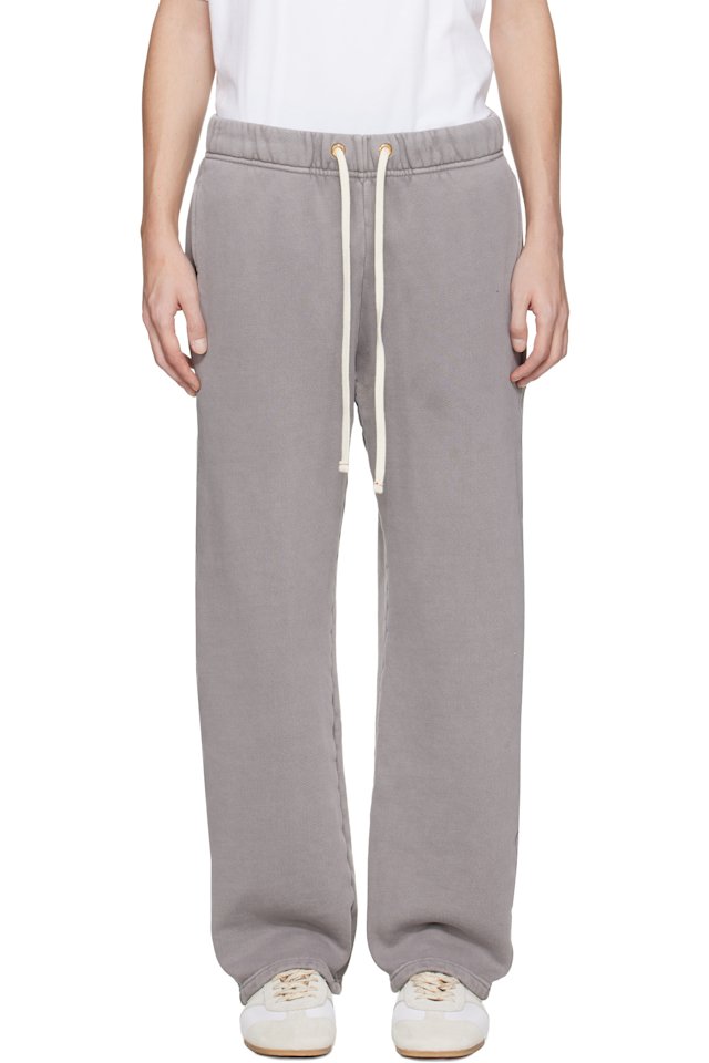 Les Tien — Gray Heavyweight Classic Sweatpants