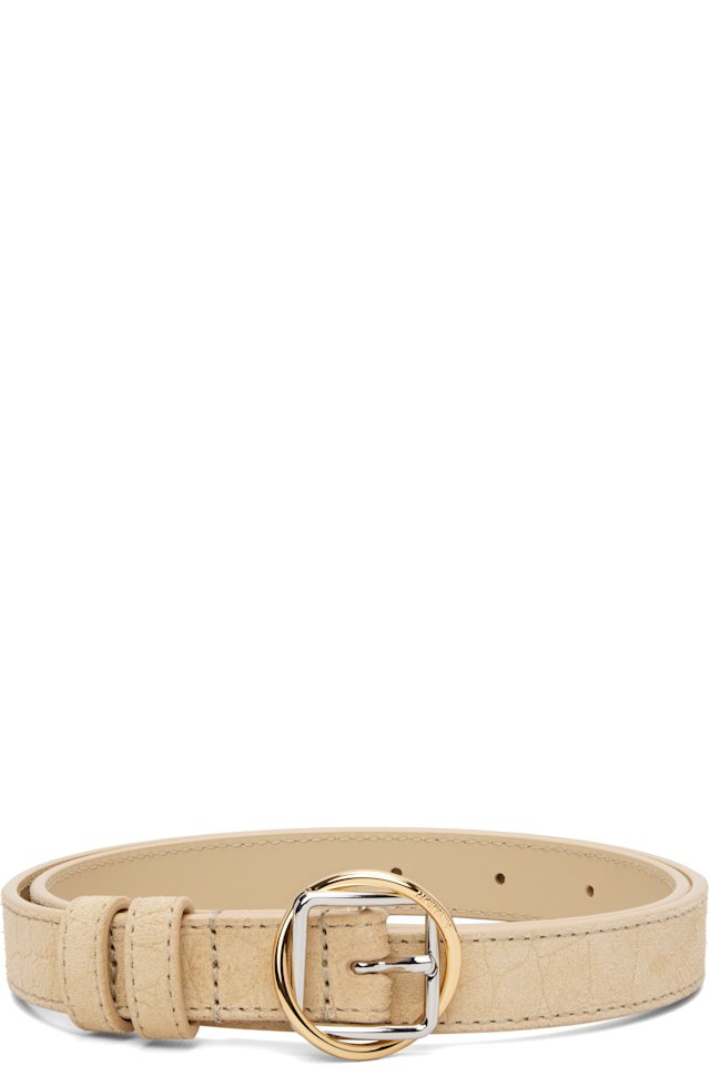 JACQUEMUS — Beige 'The thin Salon' Belt