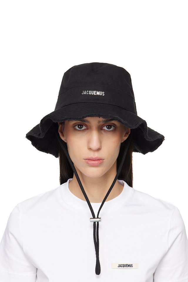 JACQUEMUS — Black Les Classiques 'The Artichaut' Bucket Hat