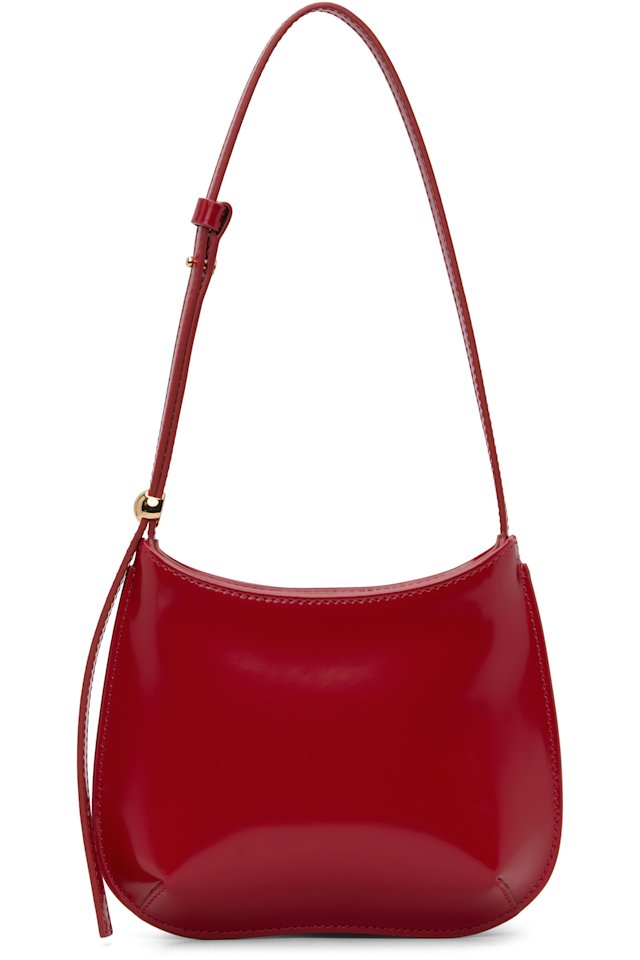JACQUEMUS — Red 'Le Petit Bisou' Bag