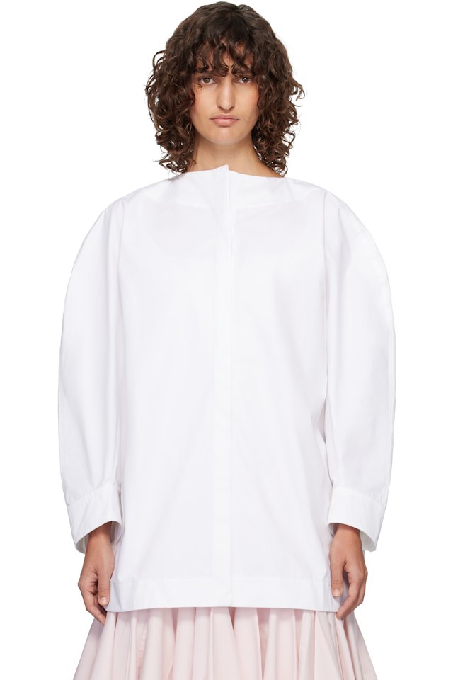 JACQUEMUS — White 'The Pittore' Blouse