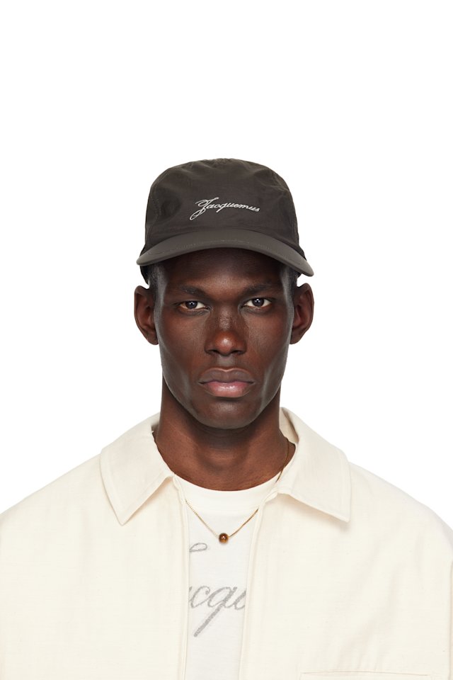 JACQUEMUS — Brown 'The Baluchon' Baseball Cap