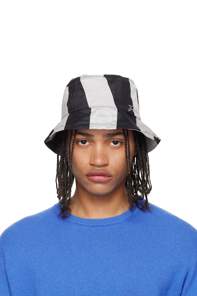 JACQUEMUS — Black & Gray 'The Baluchon' Bucket Hat