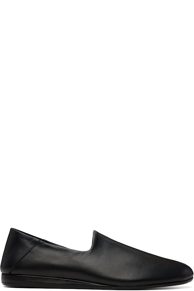 JACQUEMUS — Black 'The Slippers' Loafers
