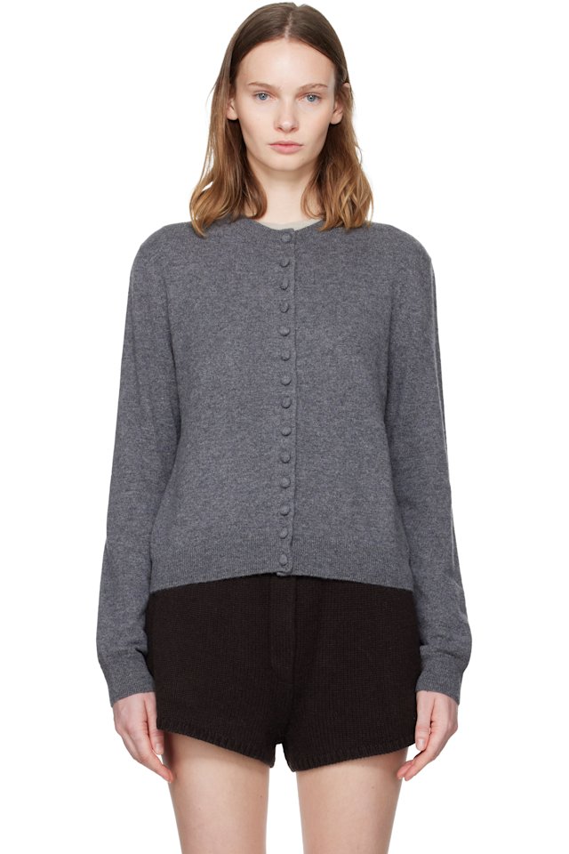 LISA YANG — Gray Wilona Cardigan