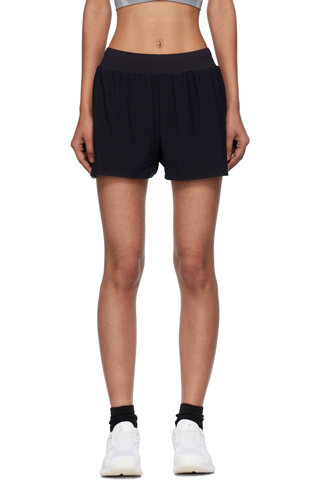 On — Black Mesh Shorts