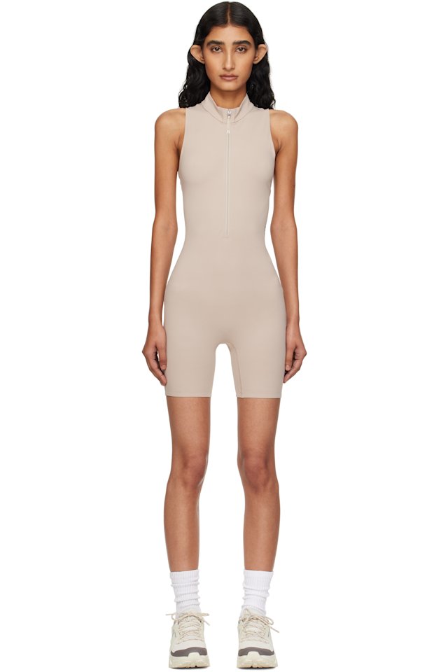 On — Taupe Studio Bodysuit
