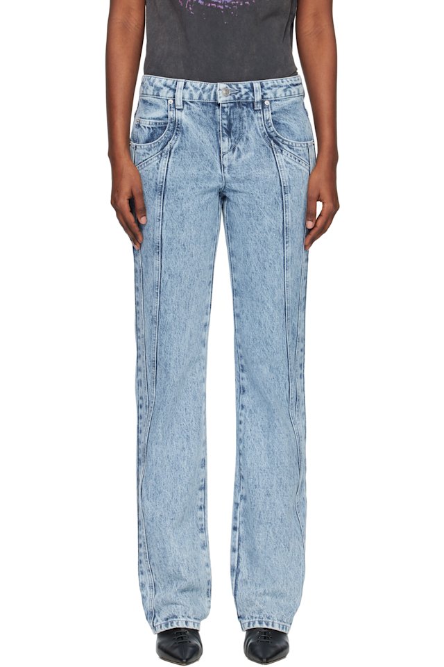 Isabel Marant Etoile — Blue Jaylis Jeans