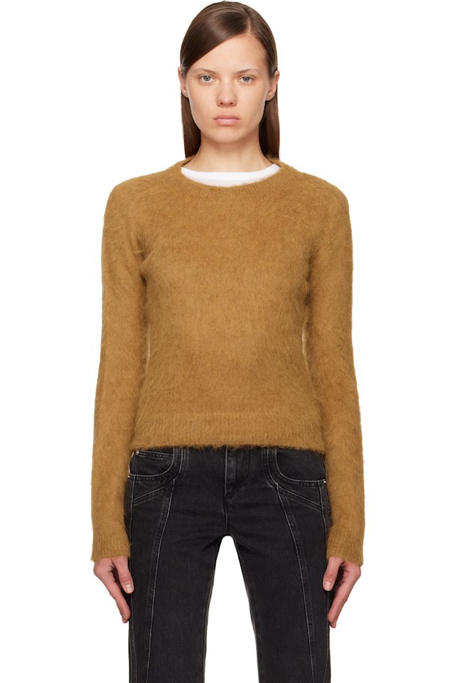 Isabel Marant — Tan Hermine Sweater