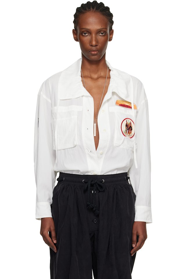 Isabel Marant — White Chely Shirt