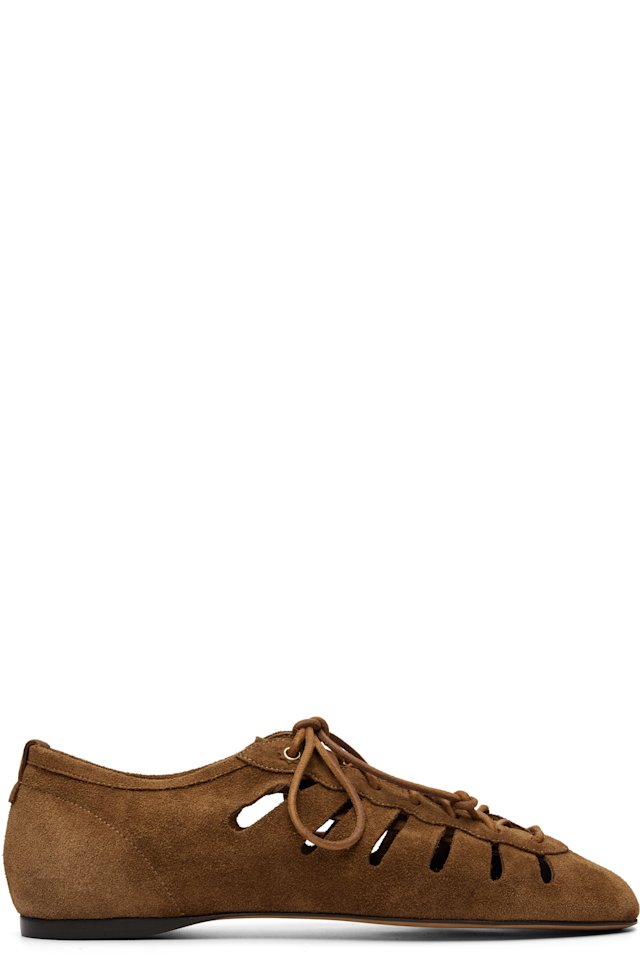 Isabel Marant — Brown Leyza Ballerina Flats