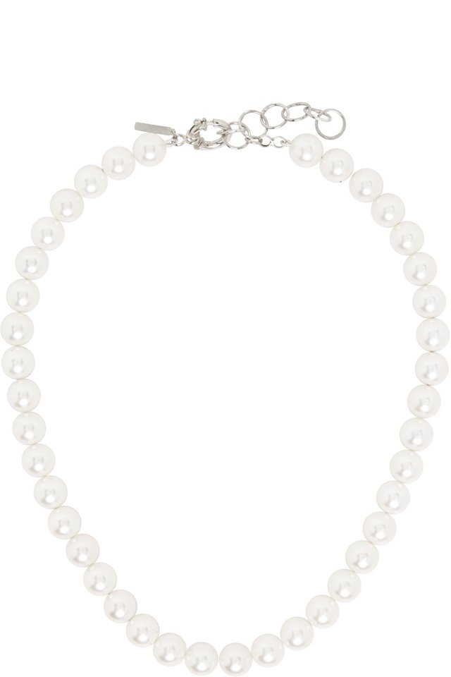 Ernest W. Baker — Shell Faux-Pearl Necklace