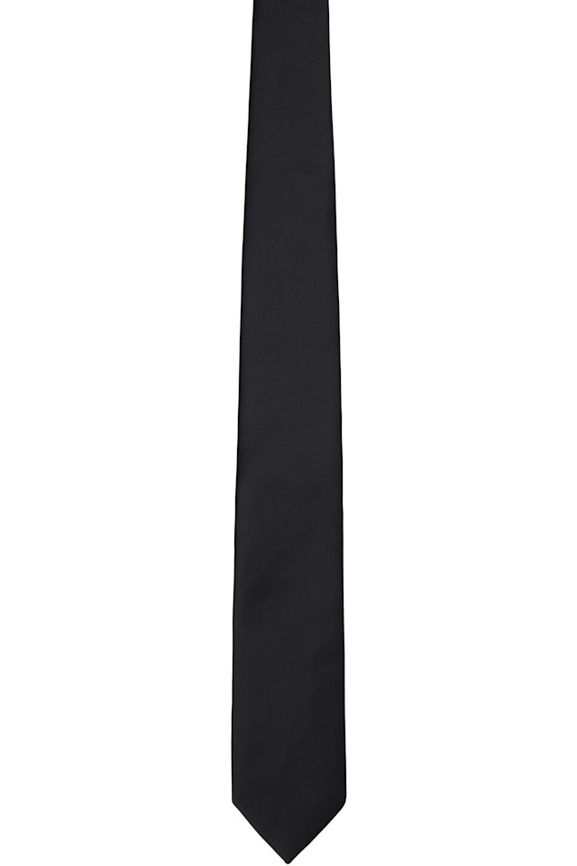 Ernest W. Baker — Black Classic Tie