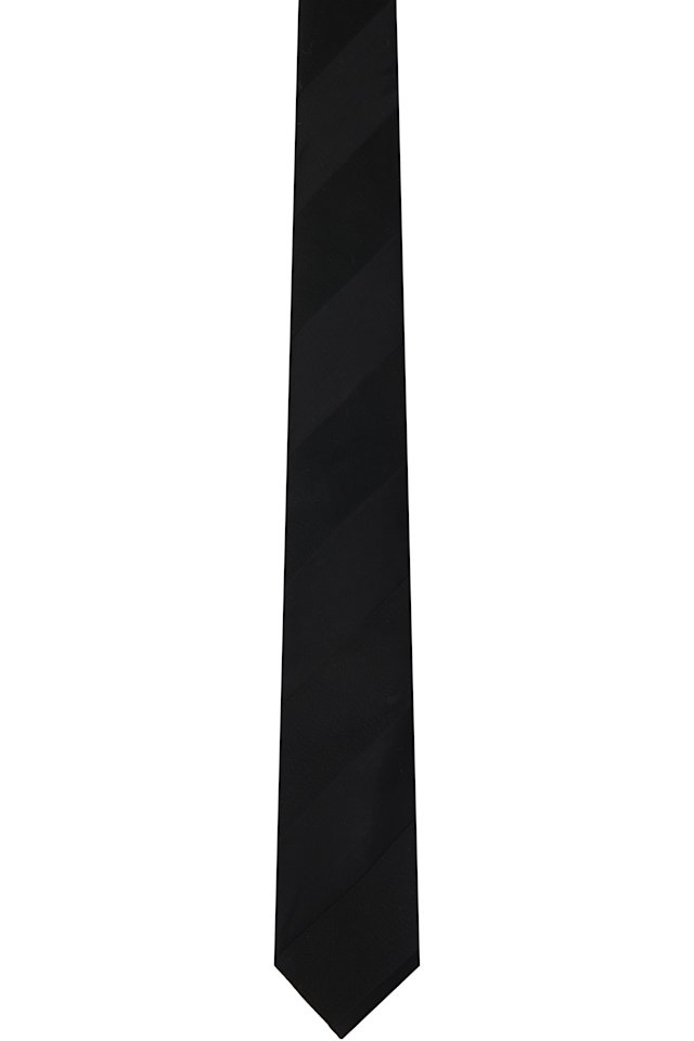 Ernest W. Baker — Black Classic Tie
