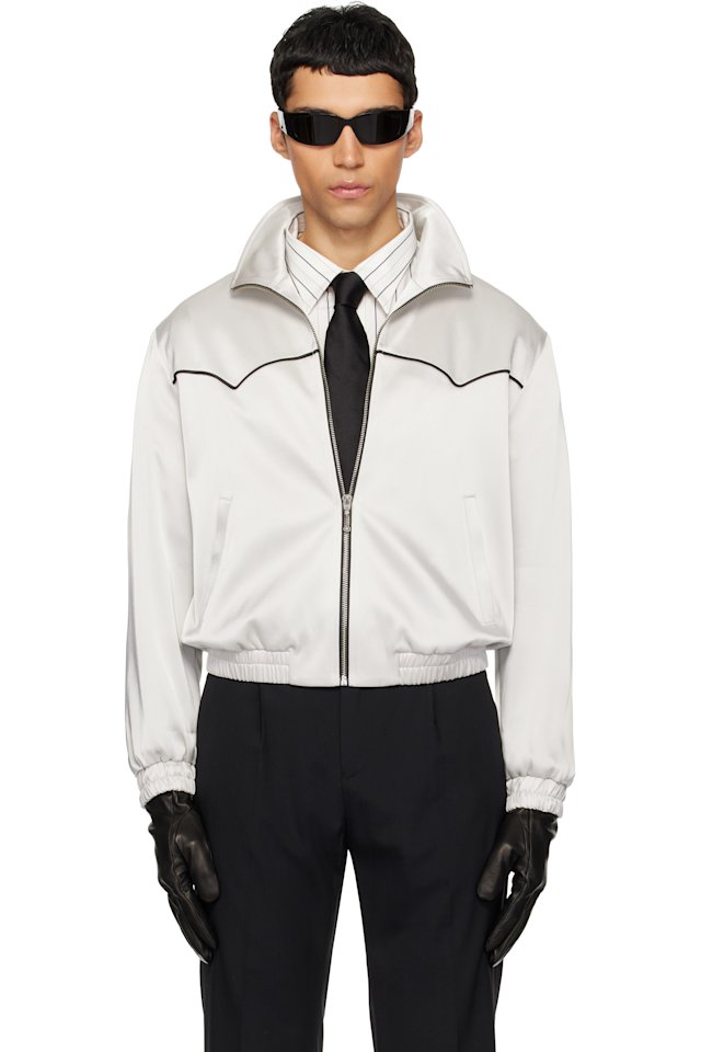Ernest W. Baker — Gray Western Track Jacket