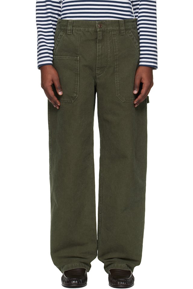 Isabel Marant — Khaki Albo Trousers