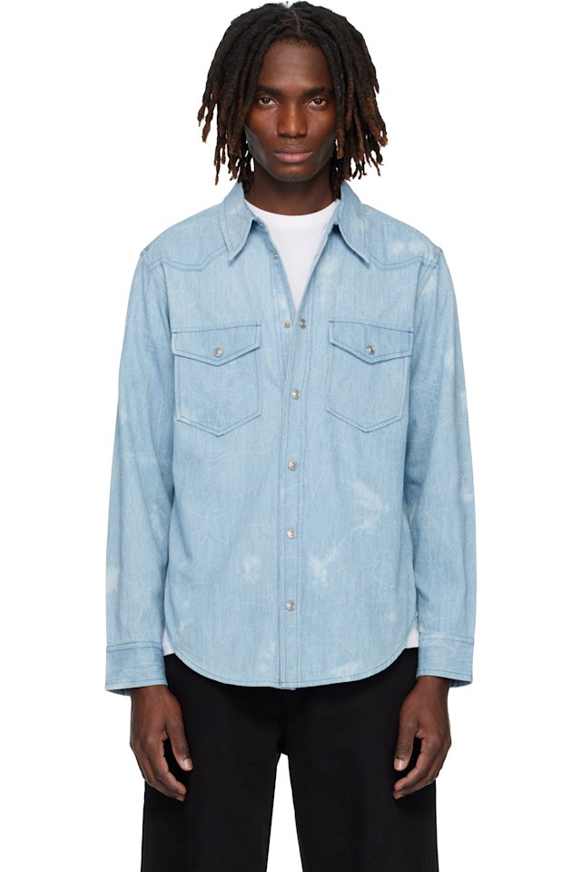 Isabel Marant — Blue Tasco Shirt