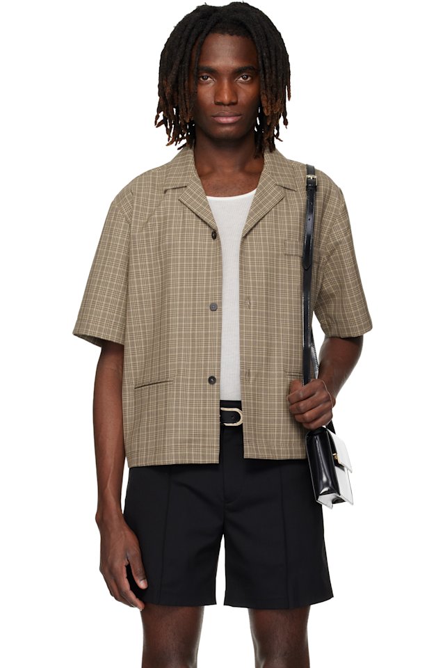 Ernest W. Baker — Brown Tailoring Shirt