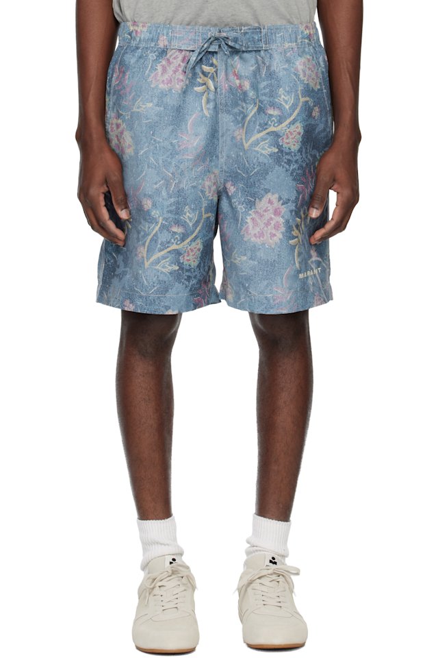 Isabel Marant — Blue Hydra Swim Shorts