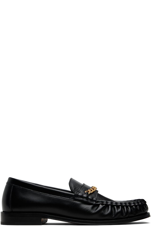 Ernest W. Baker — Black Chain Loafers