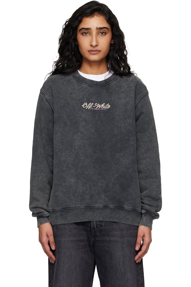 Off-White — Black Royal Jewels Sweatshirt