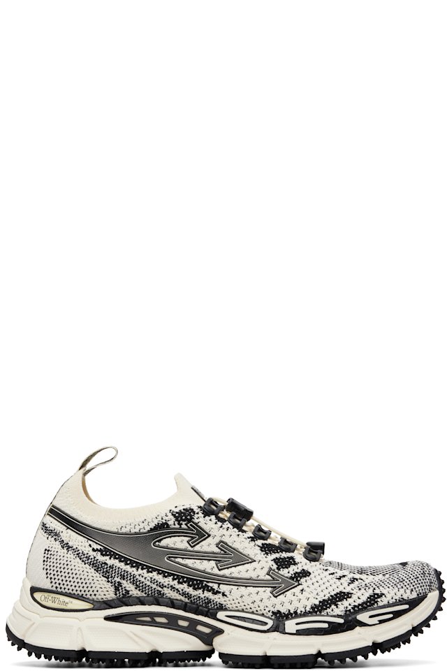 Off-White — Off-White 'Be Right Back' Knit Sneakers
