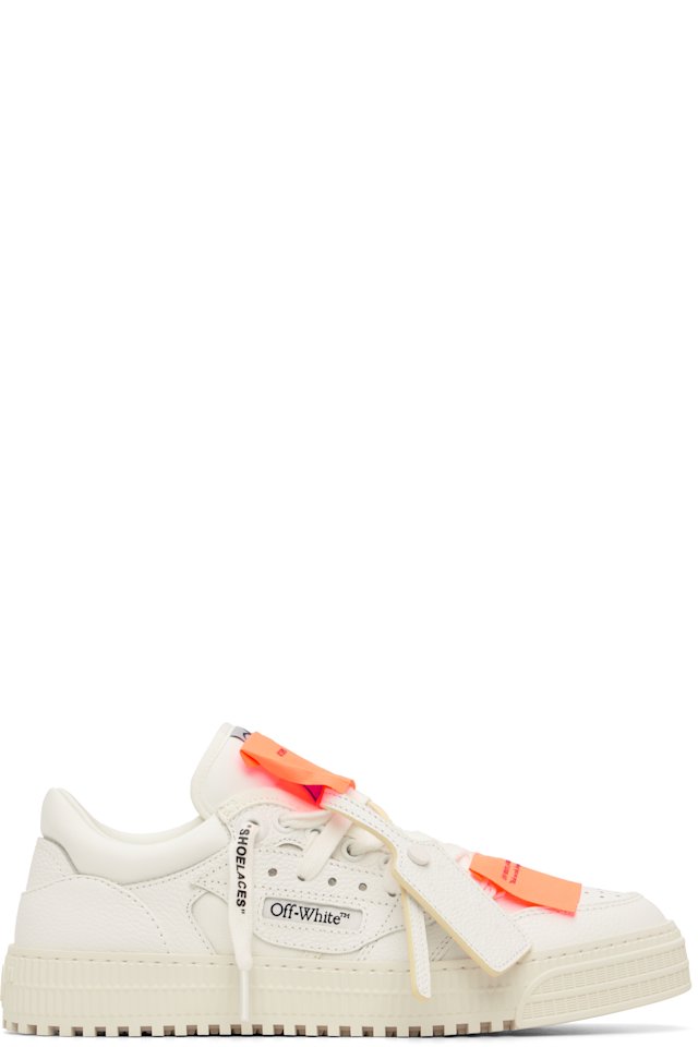 Off-White — White Low Top 3.0 Off Court Sneakers