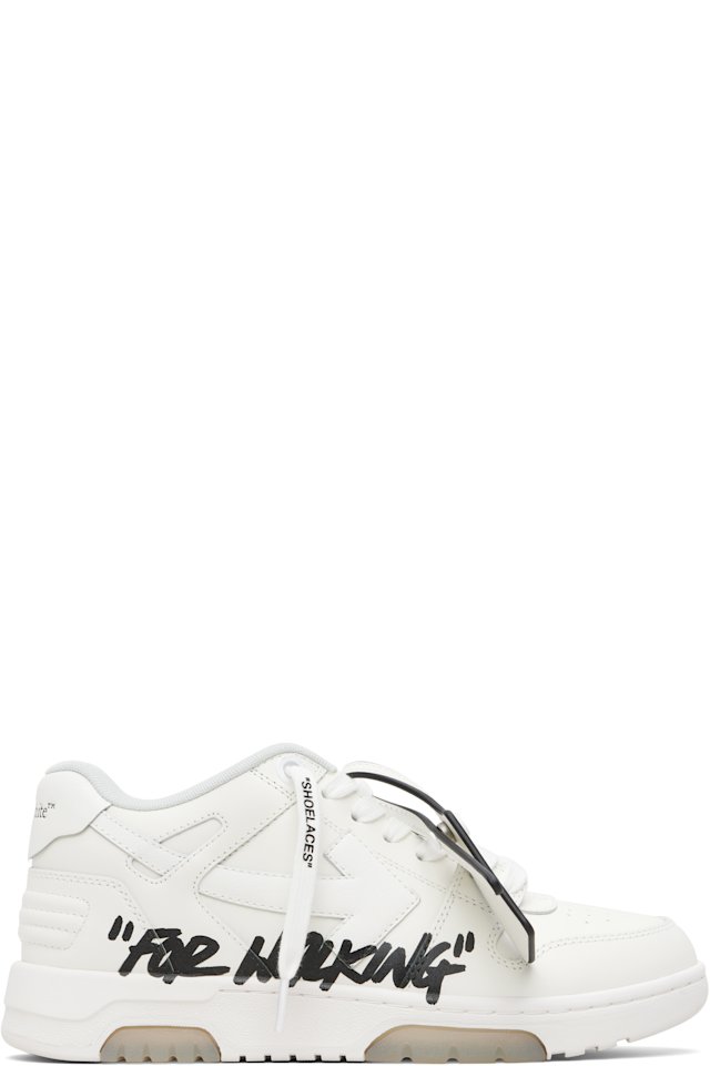 Off-White — White Out Of Office 'For Walking' Sneakers