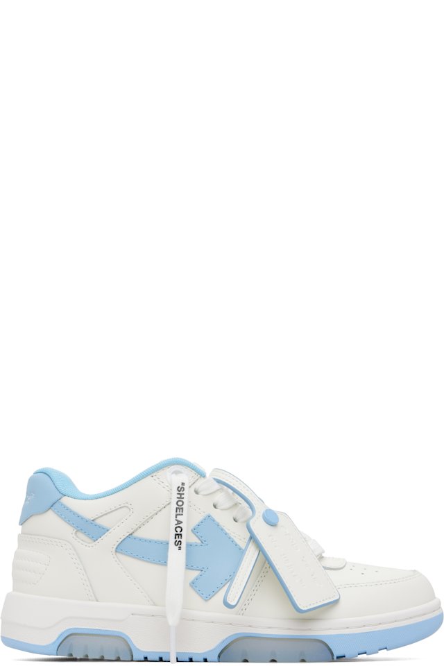 Off-White — White 'Out Of Office' Calf Leather Sneakers