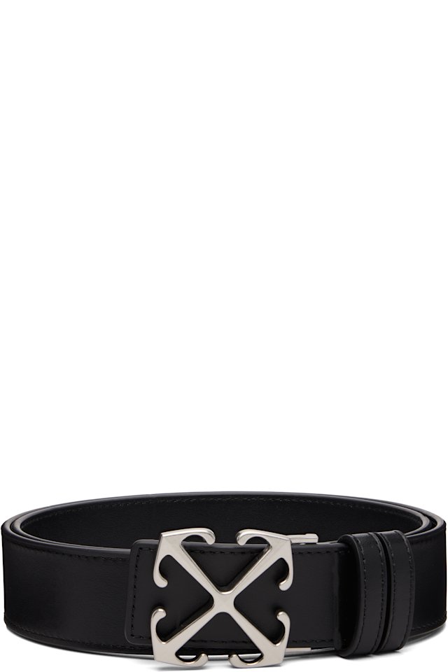 Off-White — Black Arrow Rv 35MM Quote Belt