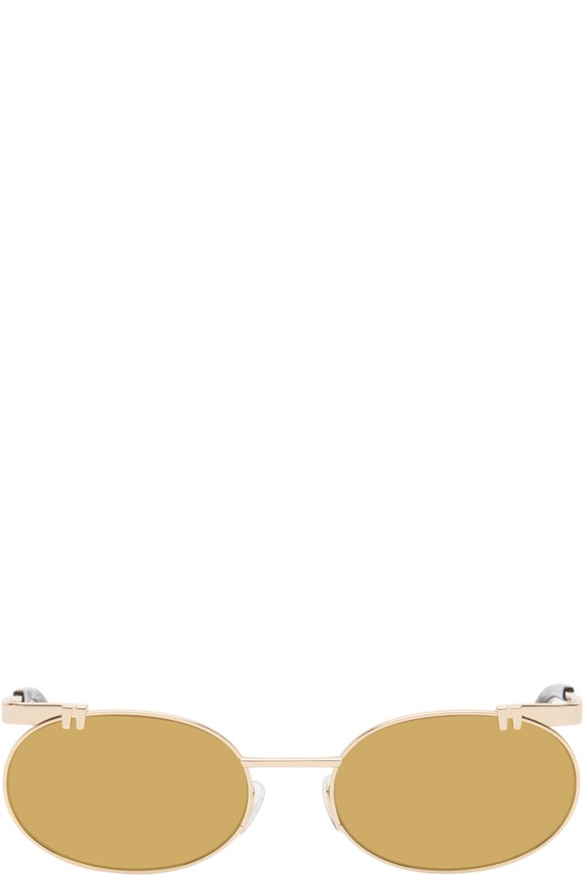 Off-White — Gold OW2030 Sunglasses