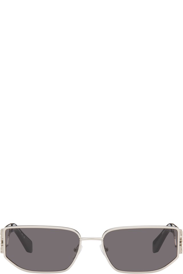 Off-White — Silver Allen Sunglasses
