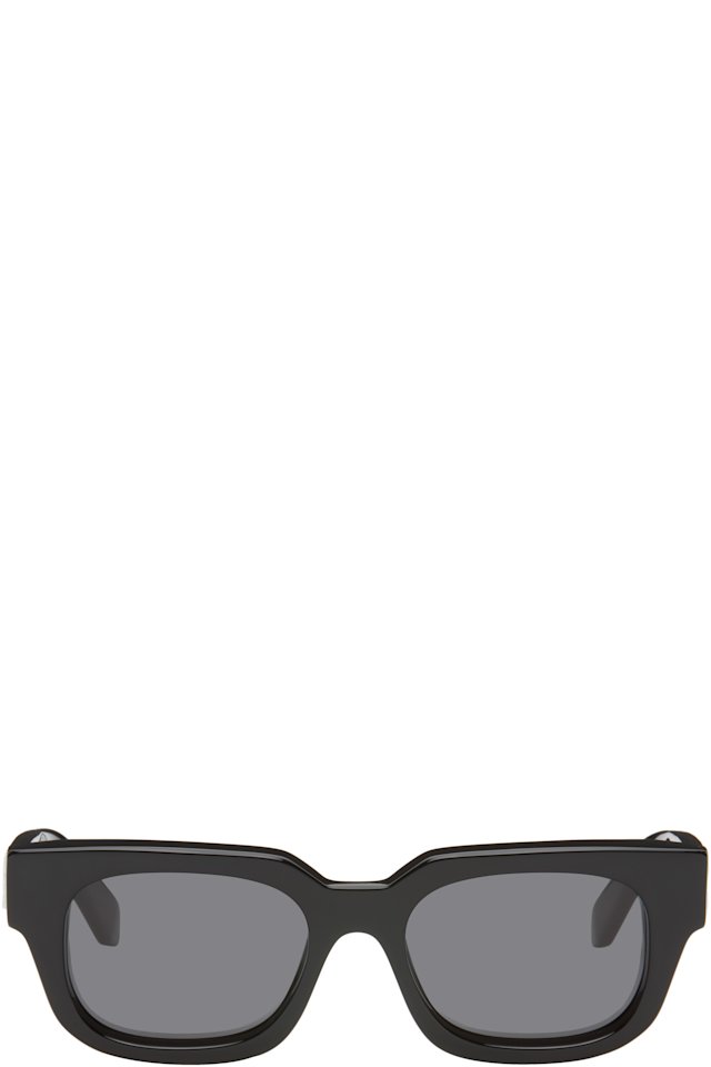 Off-White — Black Rochester Sunglasses