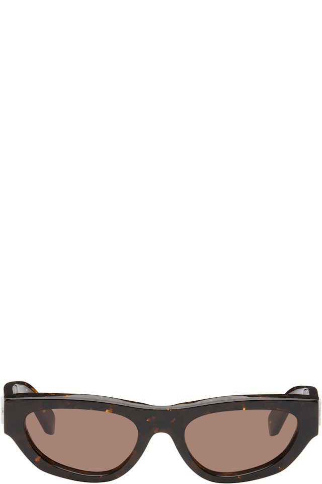 Off-White — Brown Honolulu Sunglasses