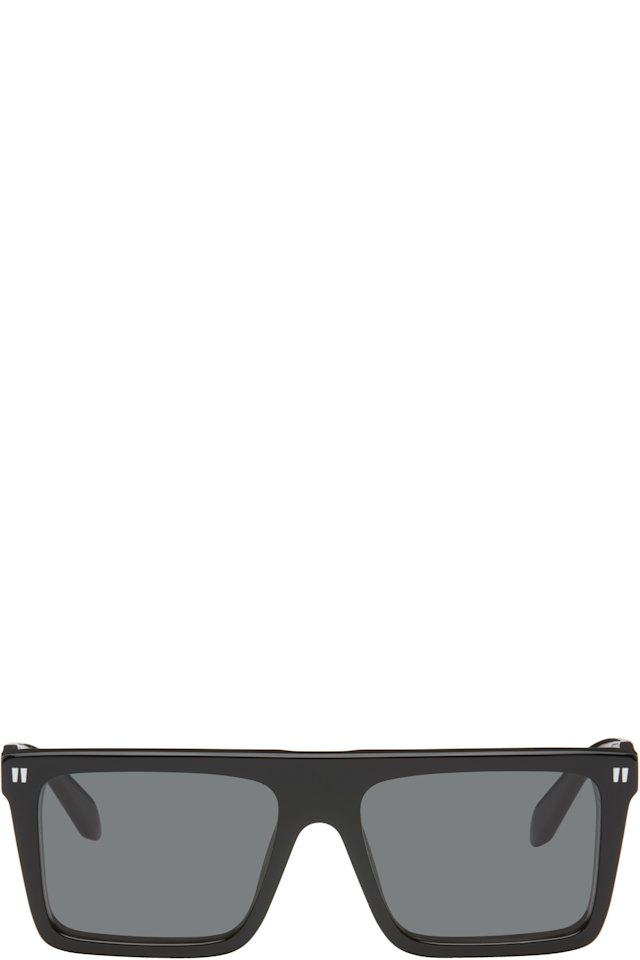Off-White — Black Bridgeport Sunglasses