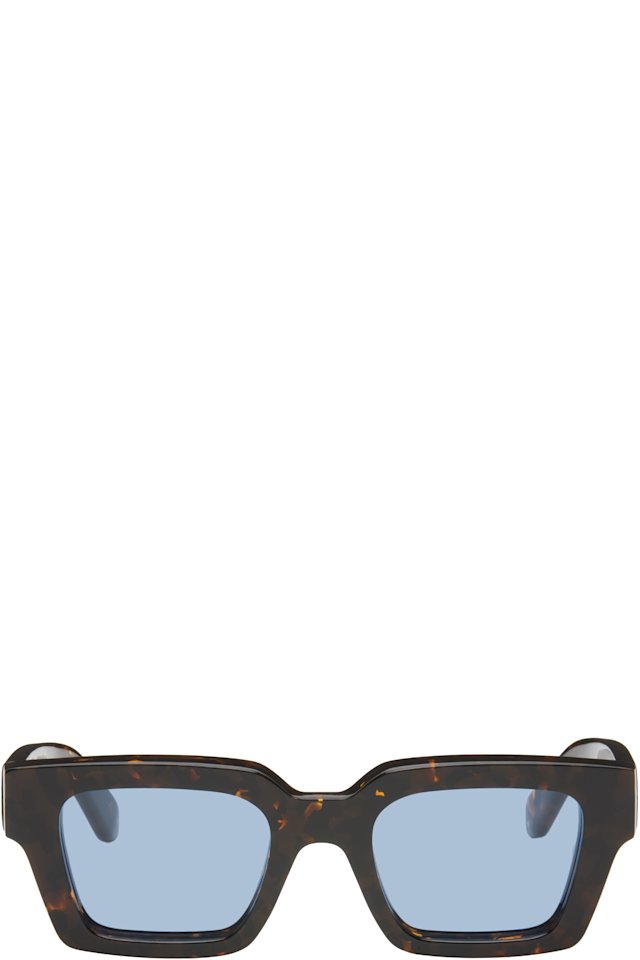 Off-White — Brown Virgil Sunglasses