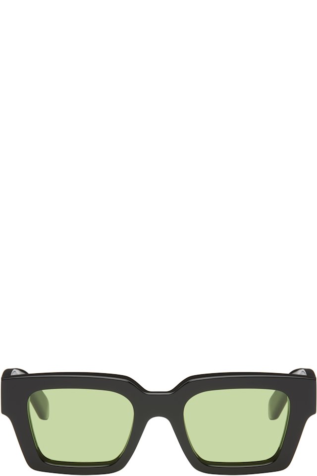 Off-White — Black Virgil L Sunglasses