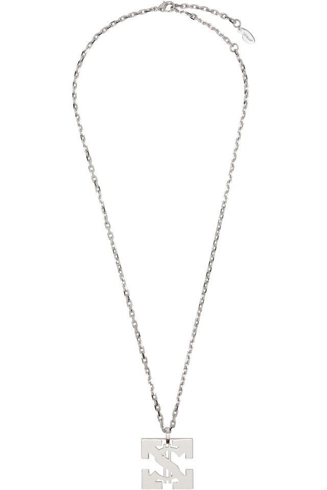 Off-White — Bling Dollar Chain Necklace