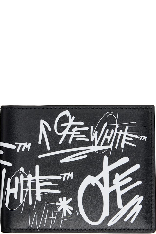 Off-White — Black Logo Bifold Wallet
