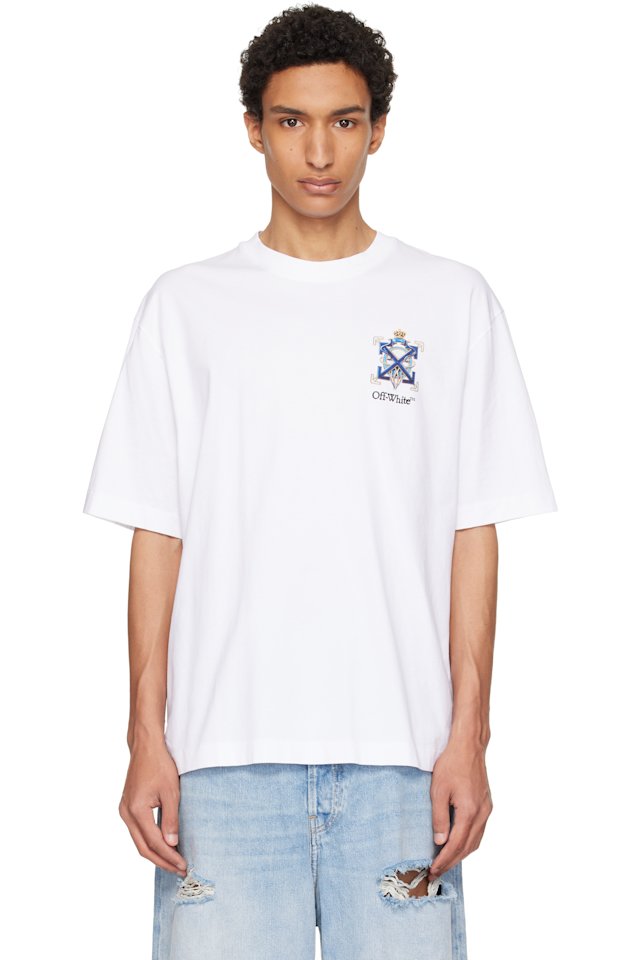 Off-White — White Jewel Arrow Skate T-shirt