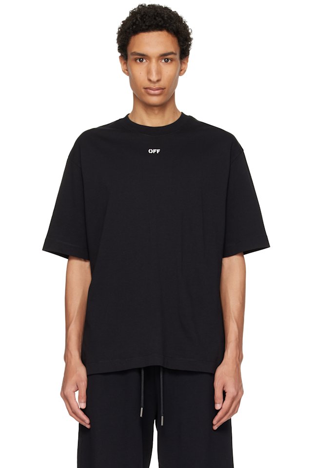 Off-White — Black Chain Arrow Skate T-shirt