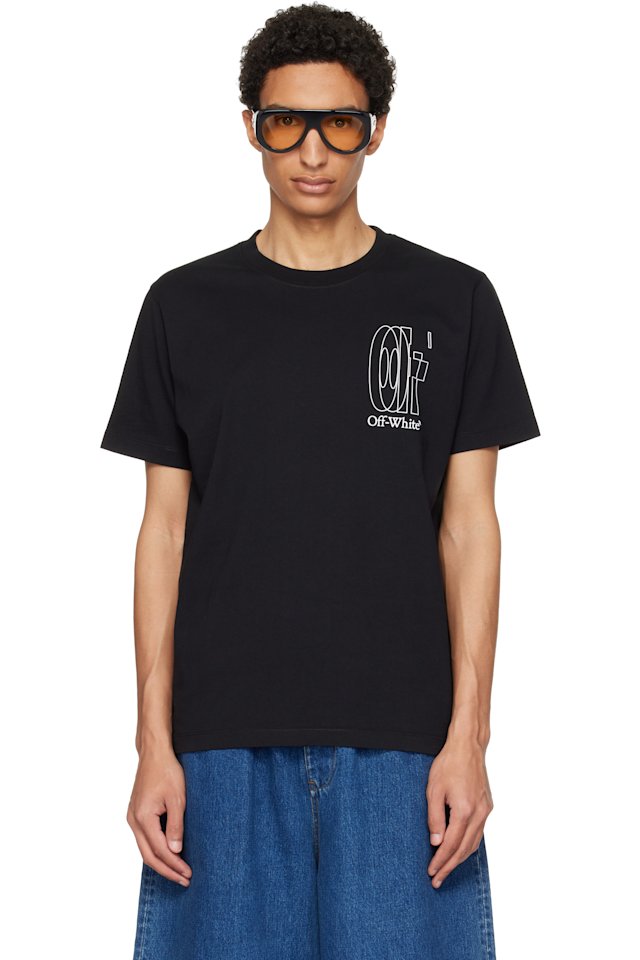 Off-White — Black Big Double Arrow Slim T-shirt