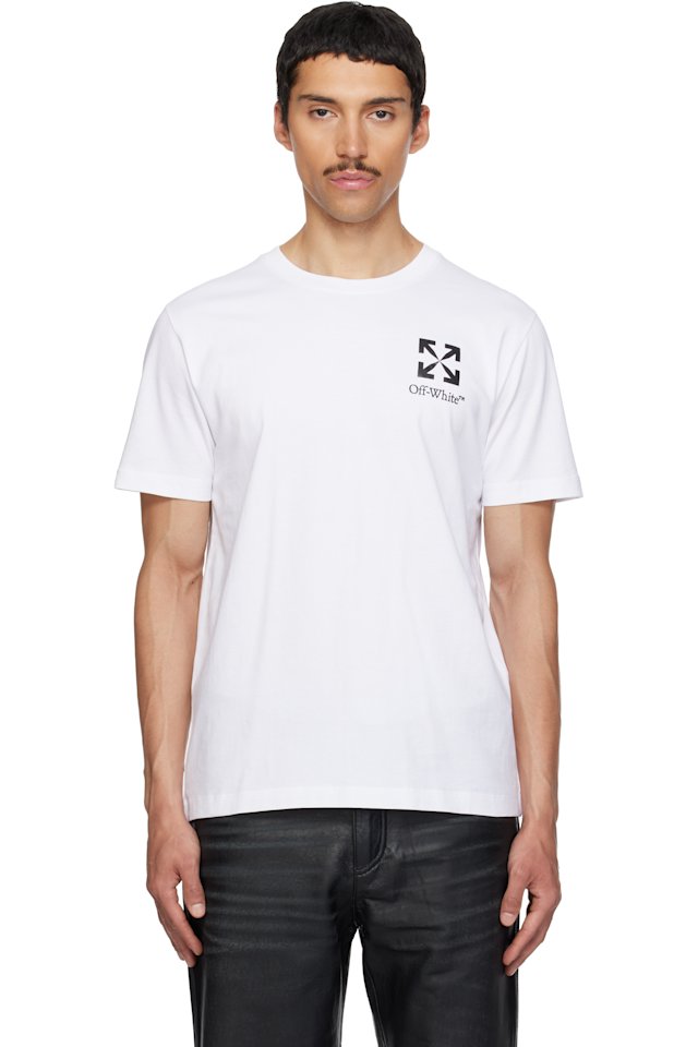 Off-White — White Small Arrow Slim T-shirt