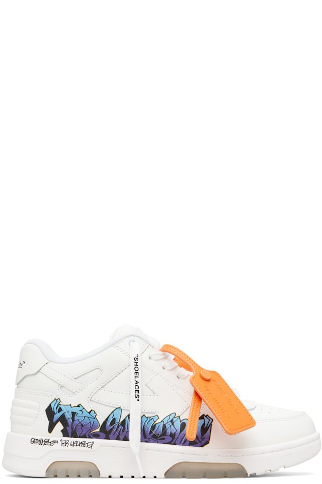 Off-White — Off-White Out Of Office "For Walking" Artwork Sneakers