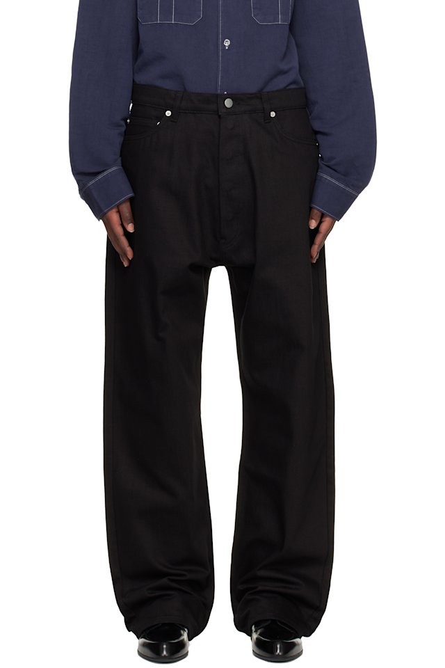 Studio Nicholson — Black Marylebone Jeans