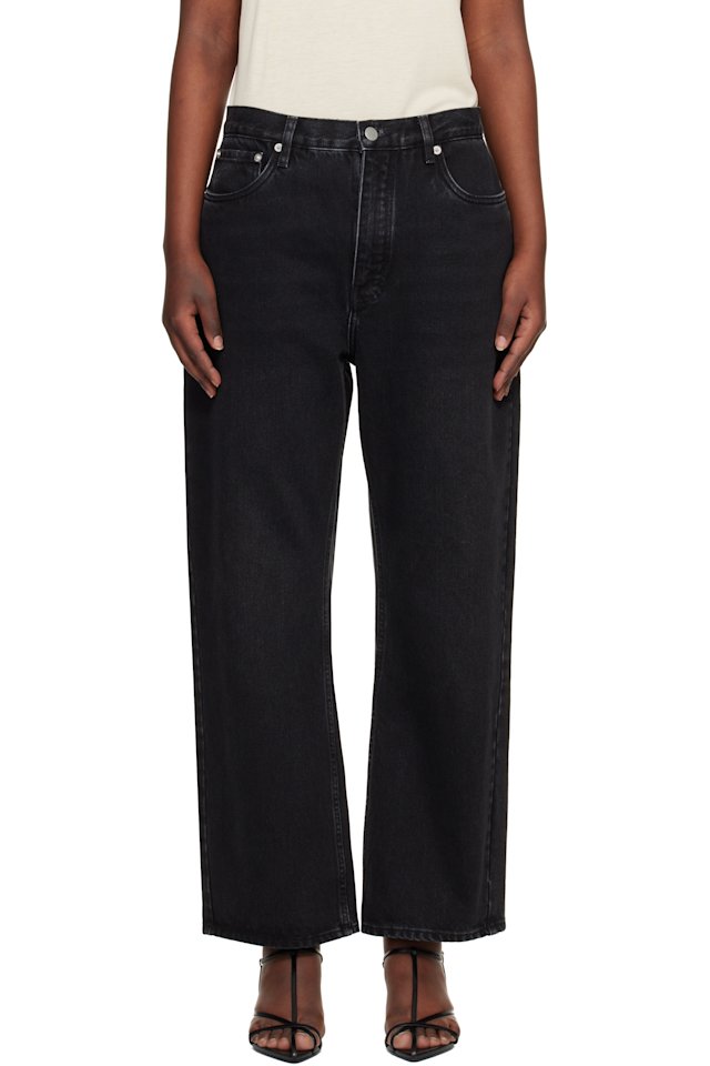 Studio Nicholson — Black Denjo Jeans
